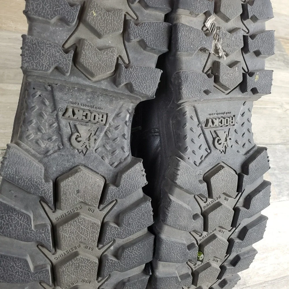 Rocky Mens Alpha‎ Force Boots Mens Sz 7 Composite Toe Waterproof Tactical